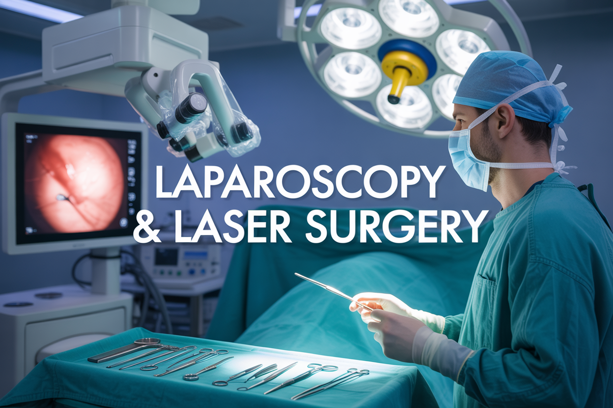 laprascopy and laser surgery